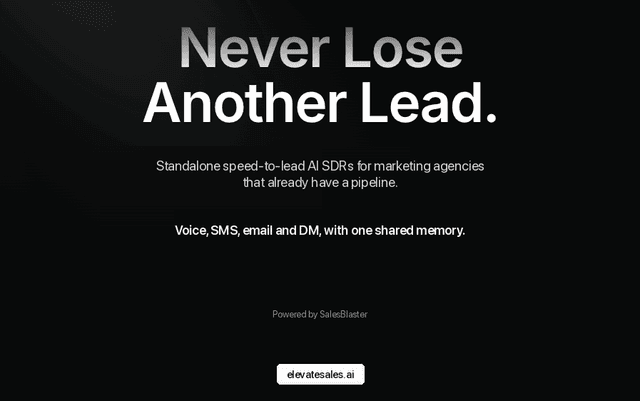 Elevate Sales